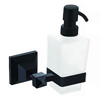 Дозатор жидкого мыла AZARIO ALTRE стеклянный черный матовый