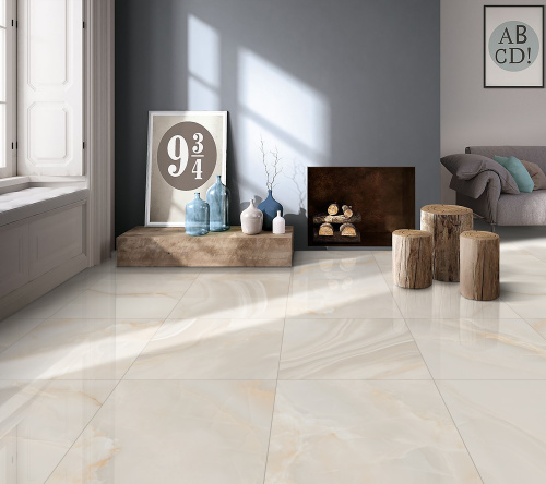 Керамогранит R 60*60 Onyx Crema фото 2