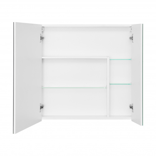 Зеркальный шкаф AQUATON Асти 70, белый фото 2