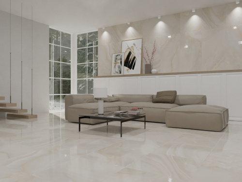 Керамогранит R 60*60 Onyx Crema фото 4