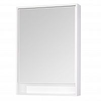 Зеркальный шкаф AQUATON Капри 60, белый, с подсветкой