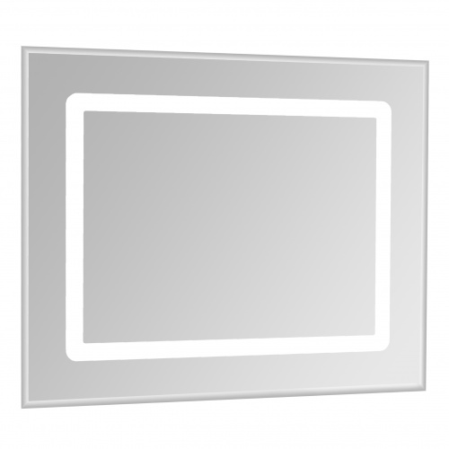 Зеркало AQUATON Римини 100, белое, с подсветкой