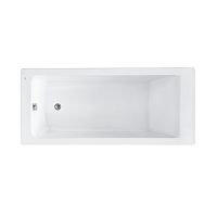 Акриловая ванна Roca Easy 150x70, прямоугольная, белая