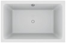 Акриловая ванна Jacob Delafon Capsule 120x80, прямоугольная, белая