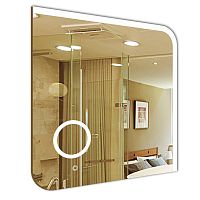 Зеркало AZARIO Golden 700х700 влагостойкое с подсветкой и подогревом, сенсорный выкл