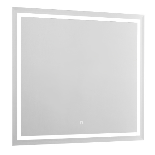 Зеркало AQUATON Уэльс 100, белое, с подсветкой