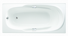 Чугунная ванна Jacob Delafon Adagio 170x80, прямоугольная, белая