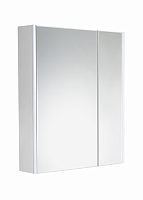 Зеркальный шкаф Roca Ronda 70, белый матовый/бетон, с подсветкой