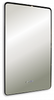 Зеркало AZARIO INCANTO-3 600х1000 часы, подогрев, подсветка с диммером, сенсорный выкл