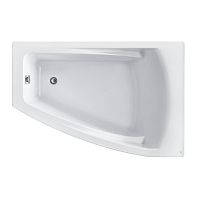 Акриловая ванна Roca Hall Angular 150х100, асимметричная правая, белая