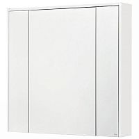 Зеркальный шкаф Roca Ronda 80, белый матовый/бетон, с подсветкой