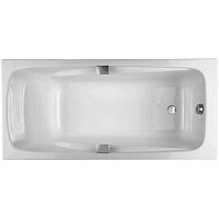 Чугунная ванна Jacob Delafon Biove 170x75, прямоугольная, без антискользящего покрытия, белая
