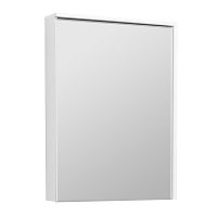 Зеркальный шкаф AQUATON Стоун 60, белый, с подсветкой