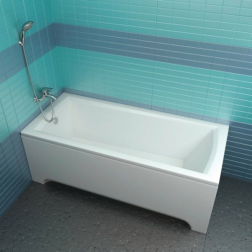 Акриловая ванна Ravak Domino Plus 180х80, прямоугольная, белая фото 2