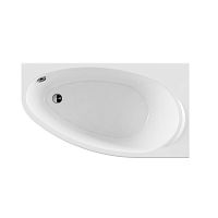 Акриловая ванна Roca Corfu 160x90, асимметричная правая, белая