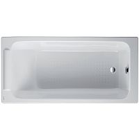Чугунная ванна Jacob Delafon Parallel 170x70, прямоугольная, без антискользящего покрытия, белая