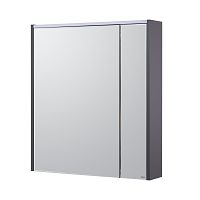 Зеркальный шкаф Roca Ronda 70, белый глянец/антрацит, с подсветкой